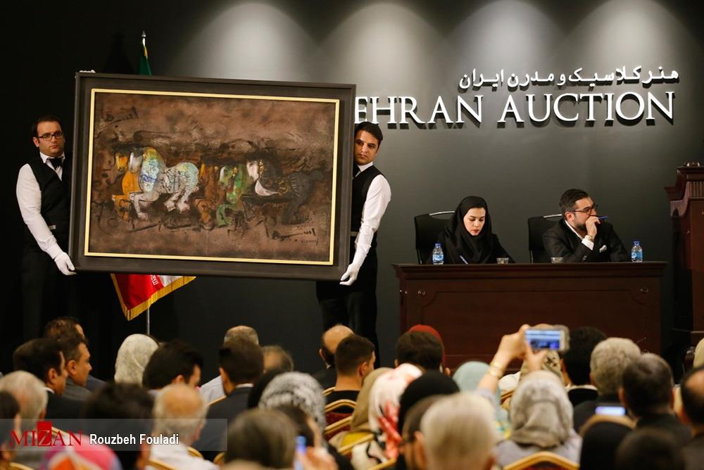 سهراب سپهری رکورددار نهمین حراج تهران شد/ فروش ۳۱ میلیارد و ۳۷۸ میلیونی